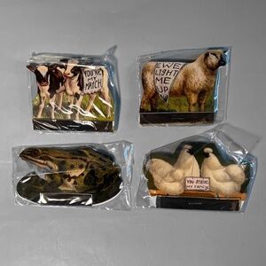 4 Books Animal Themed Matches